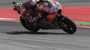 MotoGp, Austria: a Dovizioso il warm up, Rossi sesto