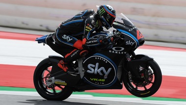 Moto3, Bagnaia chiude quarto in Austria