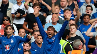 Chelsea, Conte polemico: «Due volte su tre in 10, è un record!»