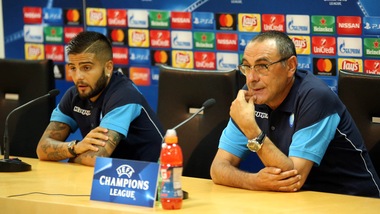 Napoli-Nizza, Sarri: «Sfatiamo il tabù italiano nei preliminari di Champions»