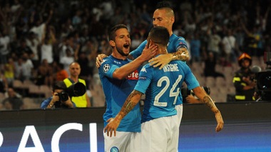 Champions League: il Napoli batte 2-0 il Nizza