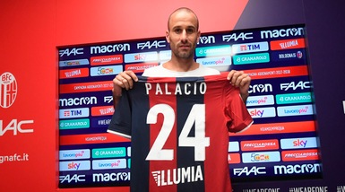 Bologna, ecco Palacio: «Posso giocare insieme a Destro»
