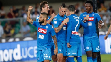 Verona-Napoli 1-3: esordio ok per Sarri