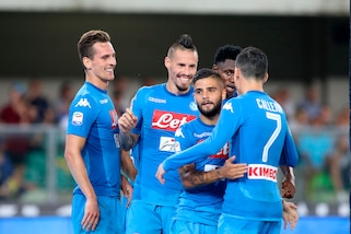 Serie A, Verona-Napoli 1-3: Milik ritrova il gol, Sarri sorride