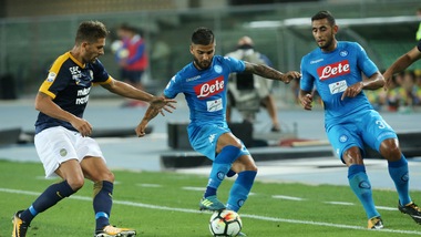 Serie A Verona-Napoli 1-3, il tabellino