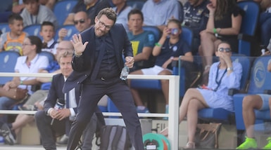 Di Francesco: «Roma, grande prova di carattere»