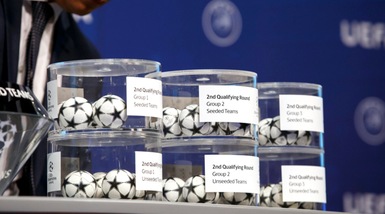 Champions League 2017/2018: le fasce provvisorie