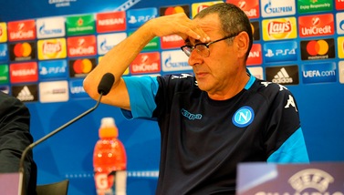 Sarri: «Napoli, non mi fido del Nizza. Mertens? Sta bene»