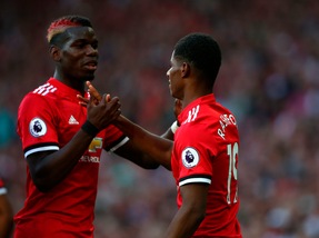 Premier League: Manchester United-Leicester 2-0, Rashford e Fellaini per Mou
