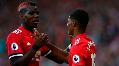 Premier League: Manchester United-Leicester 2-0, Rashford e Fellaini per Mou