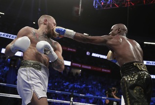 Vince Mayweather: McGregor battuto per ko tecnico nel match show