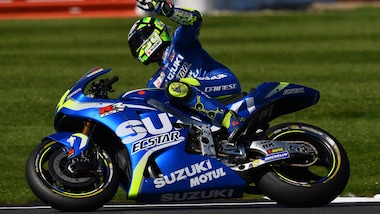 MotoGp Silverstone: Iannone vola nel Warm Up