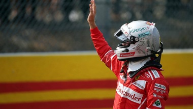 F1 Ferrari, Vettel: «Speravo che Hamilton sbagliasse»