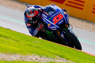 MotoGp Yamaha, Vinales: «Dovizioso è stato bravo»