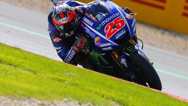 MotoGp Yamaha, Vinales: «Dovizioso è stato bravo»