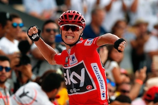 Vuelta, Chris Froome vince la nona tappa e si conferma leader