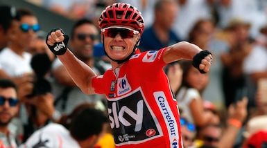 Vuelta, Chris Froome vince la nona tappa e si conferma leader