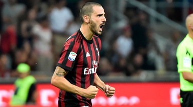 Bonucci: «Questo Milan ricorda un po' la prima Juve di Conte»