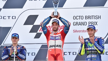 MotoGp, exploit Dovizioso: ora il titolo è a 3,00