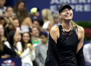 Us Open, le lacrime della Sharapova dopo la vittoria contro la Halep