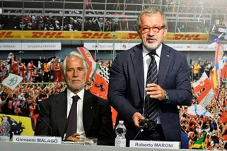 F1, Malagò: «Ferrari, un anno eccezionale»