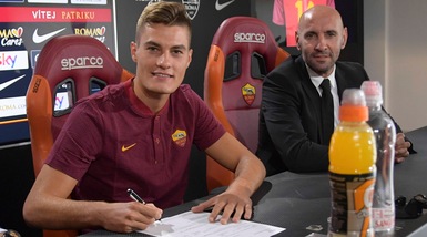 Roma, Schick: «Nessuna differenza con la Juventus: stesse ambizioni»