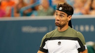 Non solo il derby, Fognini perde la testa: insulti da bar all'arbitro donna