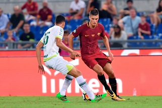 Roma, festa all'Olimpico con la Chapecoense: torna Florenzi, esordio per Schick