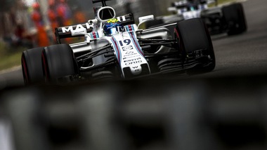 F1, Gp d'Italia: terze libere "flash", conducono le Williams