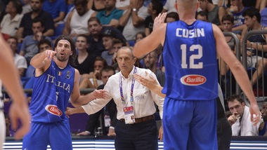 Europei Basket: Italia-Germania, a 1,55 il riscatto azzurro