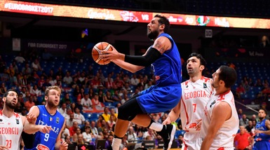 Eurobasket 2017, Italia-Georgia: le foto più belle
