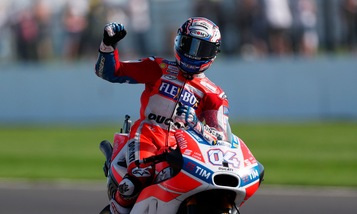 MotoGp Ducati, Dovizioso: «Bello arrivare a Misano da leader»