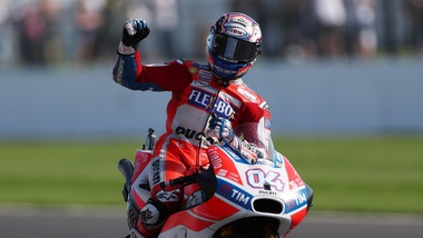 MotoGp Ducati, Dovizioso: «Bello arrivare a Misano da leader»