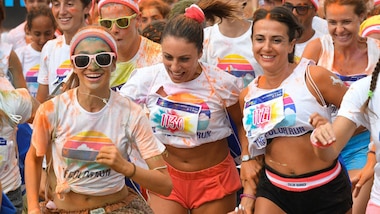 Color Run, gran finale a Torino