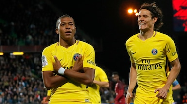 Ligue 1, Psg: 5-1 in casa del Metz: Mbappé subito in gol