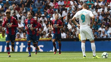 Liga, Real Madrid-Levante 1-1: brutto pari, e Zidane perde Benzema