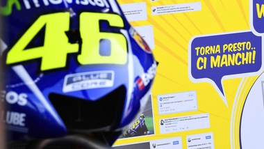 MotoGp San Marino, Rossi: «Spiace non essere lì»