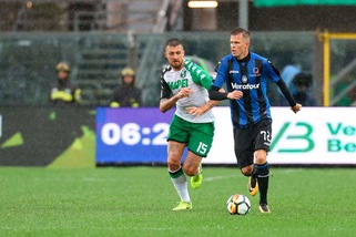 Serie A, Atalanta-Sassuolo 2-1: Gasperini vince sotto la pioggia