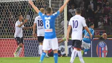 Serie A Bologna-Napoli 0-3, il tabellino
