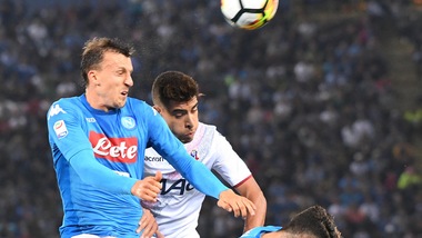 Serie A Napoli, i convocati: per Chiriches niente Spal