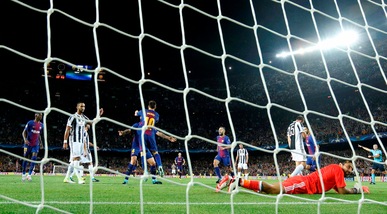 Champions League: Juve giù con il Barça, il primato sale a 6,00