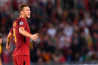 Serie A Roma, Dzeko: «Seguiamo gli insegnamenti di Di Francesco»
