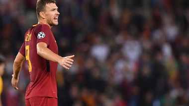 Serie A Roma, Dzeko: «Seguiamo gli insegnamenti di Di Francesco»