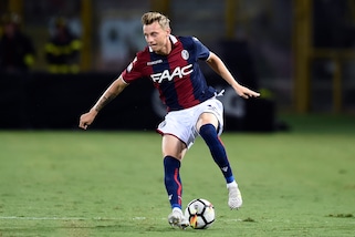 Serie A Bologna, Krejci out con la Fiorentina: frattura mascellare