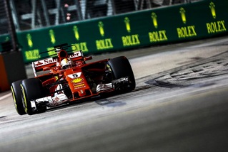 F1, Singapore: Vettel, che pole! Quarto Raikkonen