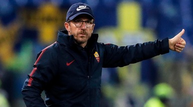Roma, Di Francesco: «Dzeko? Ci siamo chiariti. Schick non ancora pronto»