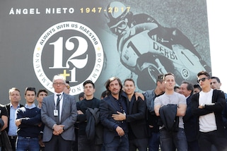 MotoGp: a Madrid l’omaggio a Nieto, «Grazie Maestro, ci mancherai»