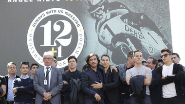 MotoGp: a Madrid l’omaggio a Nieto, «Grazie Maestro, ci mancherai»