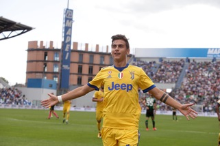 Juventus, Dybala show, tripletta strepitosa 3-1 al Sassuolo