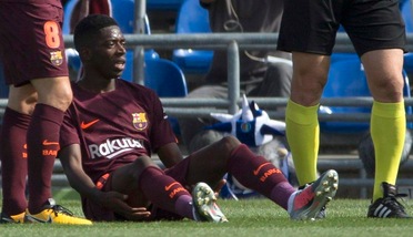 Barcellona, Dembelé resterà fuori quattro mesi